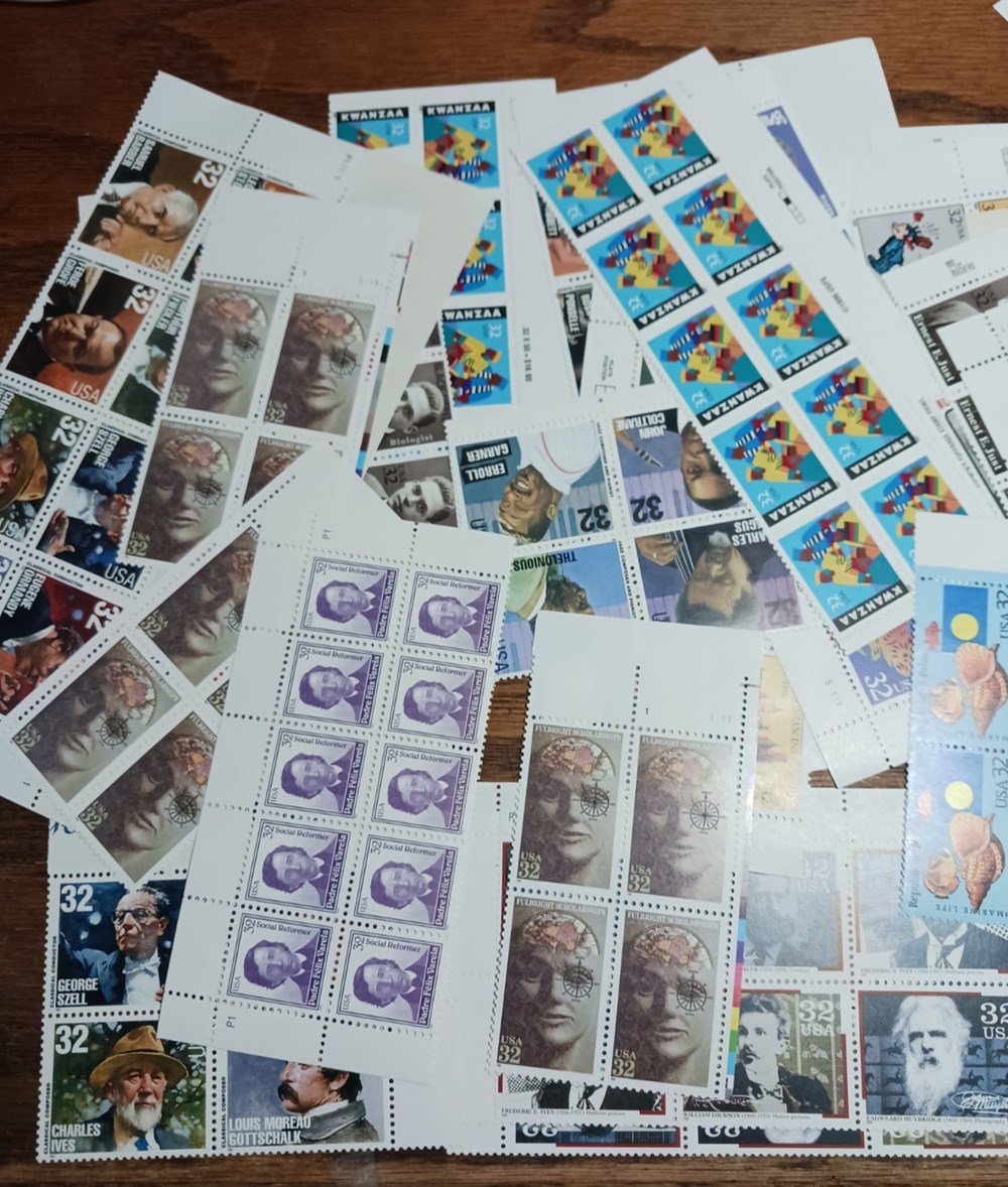 $100.00 face value assorted u.s. postage stamps unissued USPS rab3024